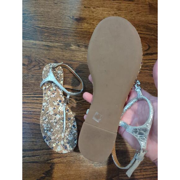 Tory Burch Marion T Strap Sandals - Picture 5 of 5